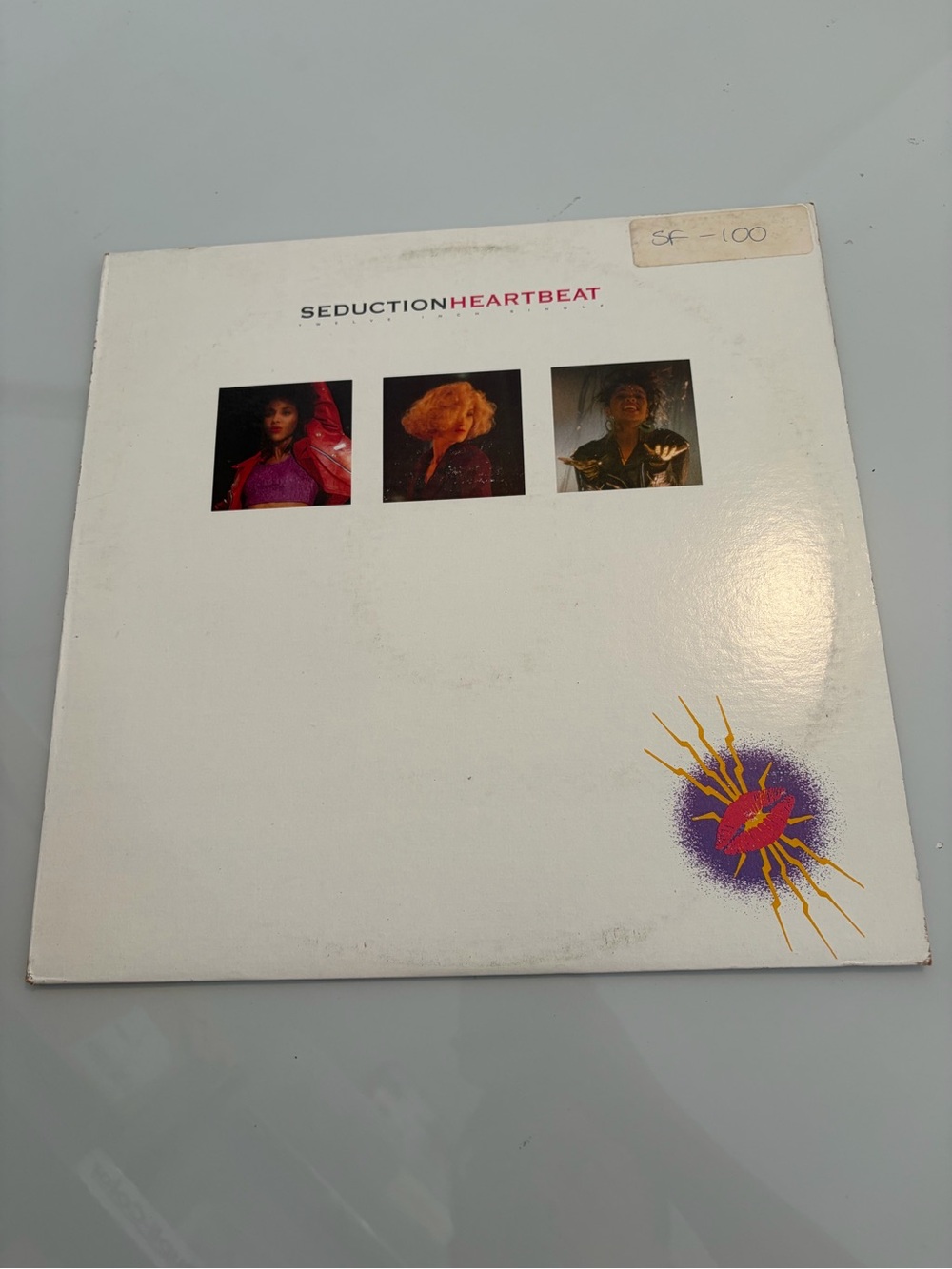 Seduction Heartbeat 12 inch Vinyl R&B house music vintage 90’s pop